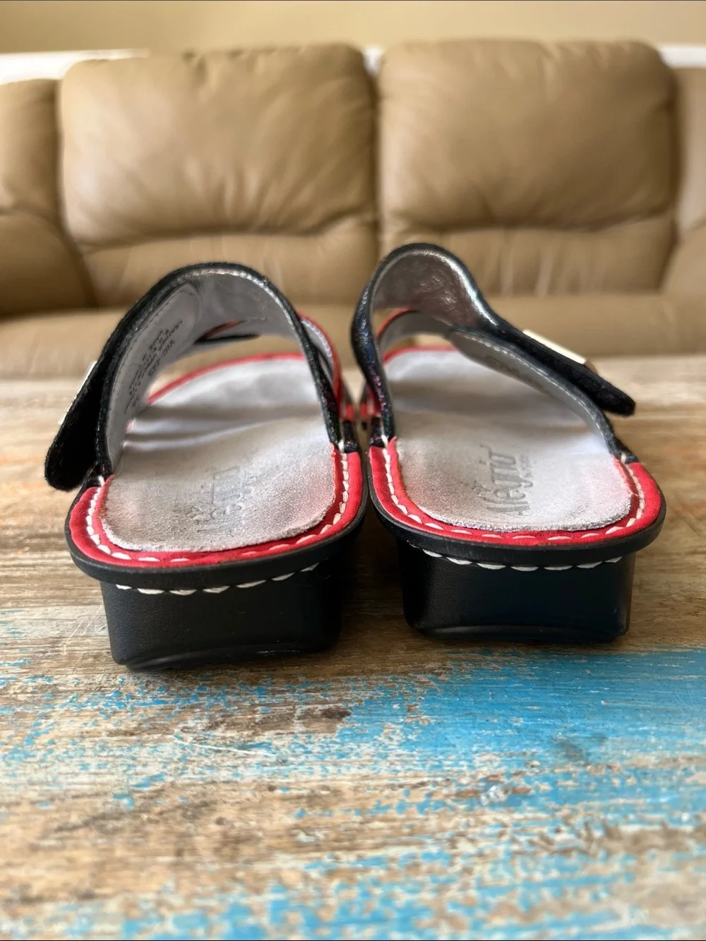 Alegria Victoriah Sandals Size 39/8-8 1/2